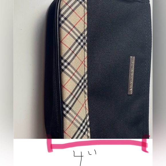 Burberry small canvas pouch - Picture 10 of 10